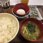 Sukiya - たまかけ定食