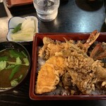 利久庵 - 上天丼