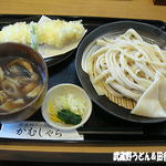 がむしゃら - 2012年3月 肉汁うどん+イカ天