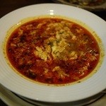 ワインと料理 Soleil　 - にんにくスープ