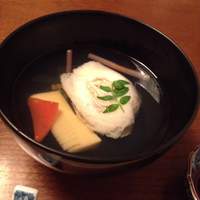 日本料理 梅林 - ハマグリの汁仕立て