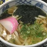 わたらせ温泉　露天風呂お食事処 - かけうどん