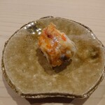 鮨 あらい - ボタンエビの頭