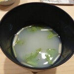 鮨 あらい - しじみのお椀