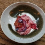 かぶと - 天然うなぎの卵巣若しくは精巣と思われるもの