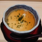鮨 はしもと - 白子の茶碗蒸し