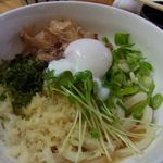 讃州手打ちうどん 我龍 - ぶっかけ　温泉玉子付き