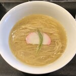 らぁ麺やまぐち - 「会津地鶏と真鯛のかけそば」（元旦特別営業「ラーメン＋料理＋ワイン」2800円）