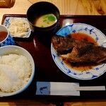 旬菜・旬魚 なかむら - 黒めばる煮付け定食