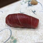 鮨旬美西川 - 赤身ヅケ