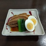 豚バラ肉の角煮定食