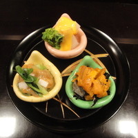 日本料理 喜多丘 - 先付け三種盛り