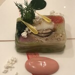 レストラン ロワール フレンチ - オマール海老と冬野菜のテリーヌ