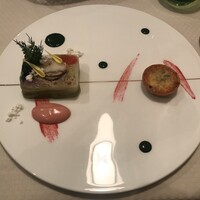 レストラン ロワール フレンチ - オマール海老と冬野菜のテリーヌ