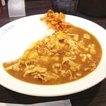 Koko Ichi Banya - 豚しゃぶカレー755円 チーズ221円 ごはんと辛さは普通