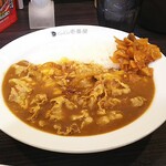 CoCo壱番屋 - 豚しゃぶカレー755円 チーズ221円 ごはんと辛さは普通