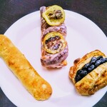 ROUTE271 梅田本店 - ゆずクリームチーズ、デリッツアリモーネ、マカダミアと抹茶と丹波黒豆