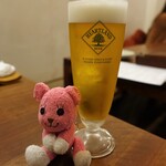 旬素材dining近咲暮 - ハートランドビール　￥550