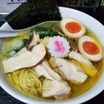 塩そば専門店 桑ばら - 塩生姜らぁめん（2020正月限定）