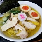 塩そば専門店 桑ばら - 塩生姜らぁめん（2020正月限定）