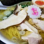 塩そば専門店 桑ばら - 塩生姜らぁめん（2020正月限定）