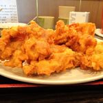 Yoshiyoshi - 鶏肉の唐揚げ定食（大盛）790円