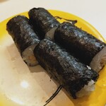 回転寿司すノ家 - 納豆巻