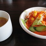 カトマンズキッチン - サラダ、スープ