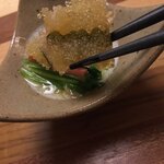 白金温泉郷 森の旅亭 びえい - *子持ち昆布土佐漬け♬
      *壬生菜♬
      *帯人参♬