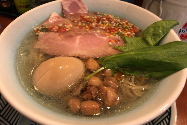 閉店 貝だしラーメン専門店 ソルトエアー Salt Air 曙橋 ラーメン 食べログ