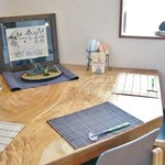 食彩工房 そばの華 - 店内のご紹介です（創作品を見ながら会話をして見ては～）②