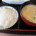 味噌汁＆ご飯