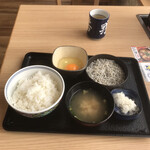 Yoshinoya - しらすおろし定食