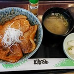 和食レストランとんでん - 北海道ぶた丼（４枚）1,180円+税