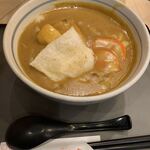 若鯱家 - カレーうどん揚げ餅入り