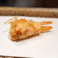 日本橋 蕎ノ字 - 車海老の頭