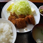 ニコニコ亭 - ソースカツ定食￥730