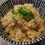 ボニートスープヌードルライク - 鴨の炊き込みご飯