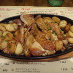 ガーリック・ジョーズ クイーンズスクエア店 - 大好物のゴロゴロにんにくチキン