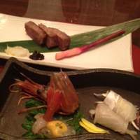 天空の庭　星のなる木 - 桜鯛昆布〆薬味焼きと黒毛和牛ロース西京焼き
