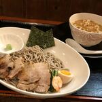 麺創 なな家 - 【限定】魚介豚骨スープのもり蕎麦