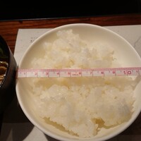 飛騨牛一頭家 馬喰一代 銀座 - お茶碗の直径12cm