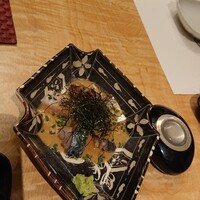 対馬のどぐろとイカ活き造り 博多 魚蔵 都ホテル店 - 