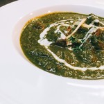 マトンほうれん草カリー