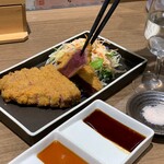 南部ビストロ うんめのす - 牛カツ　⚪