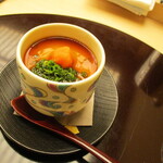 季節料理　なかしま - 雲子の蒸し物