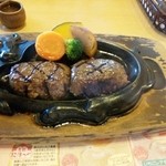 さわやか 静岡インター店 - おにぎりハンバーグ