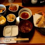 雅家 - 天ぷら定食(1780円＋税)