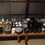 御料理 樋渡 - 沢山の器たち