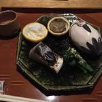 御料理 樋渡 - 取り分ける